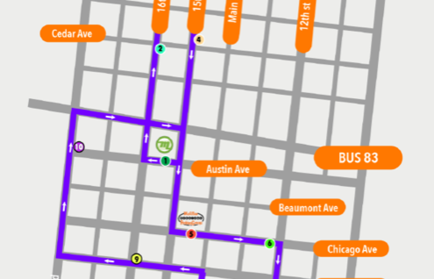 Metro McAllen lanza servicio gratuito de autobús circular por el centro